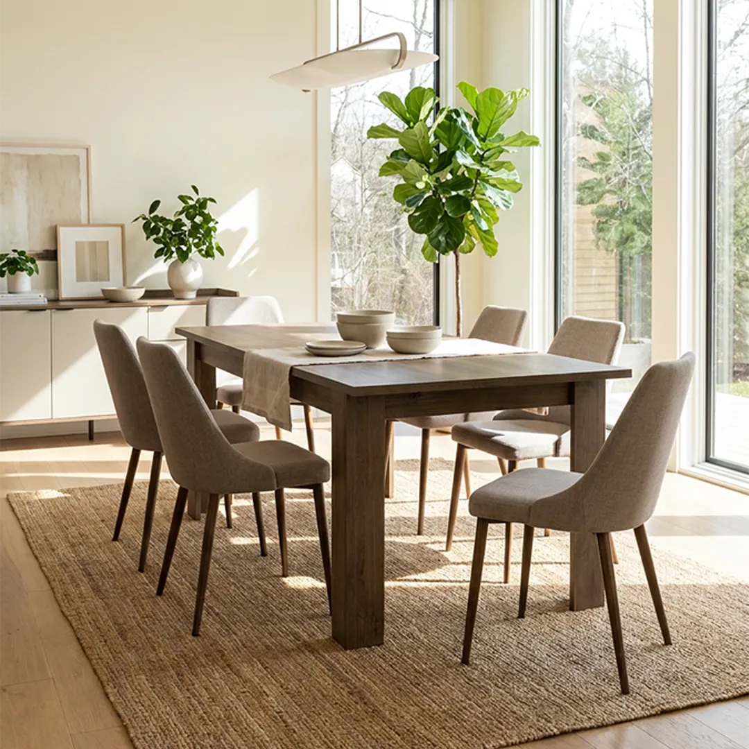 Tavolo Allungabile Basic Noce Mercure