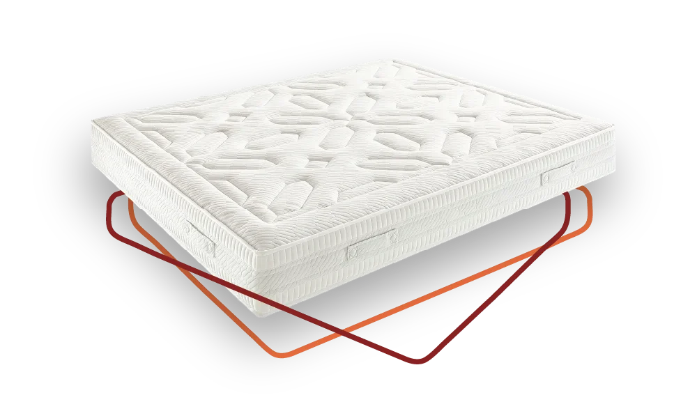 418607 Materasso Ergocomfort Up
